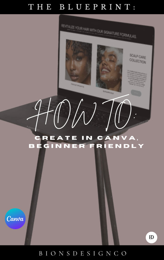 The Blueprint: How to Create in Canva, Beginner-Friendly